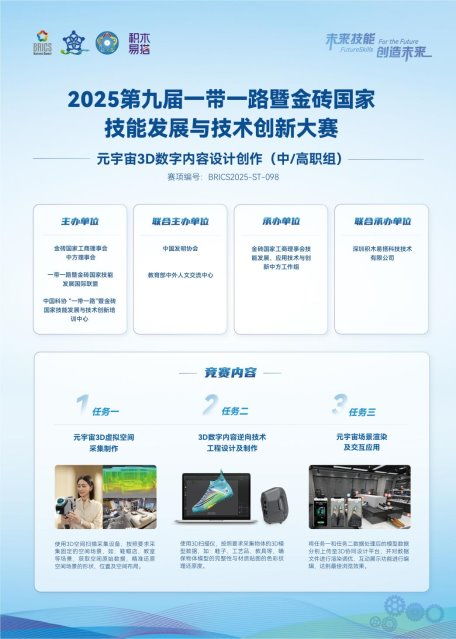 金磚大賽元宇宙3D數(shù)字內(nèi)容設(shè)計創(chuàng)作賽項 積木易搭CTO毛凱談3D數(shù)字內(nèi)容的商業(yè)應(yīng)用與發(fā)展